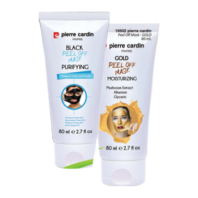 Pierre Cardin Peel Off Mask - Black and Gold